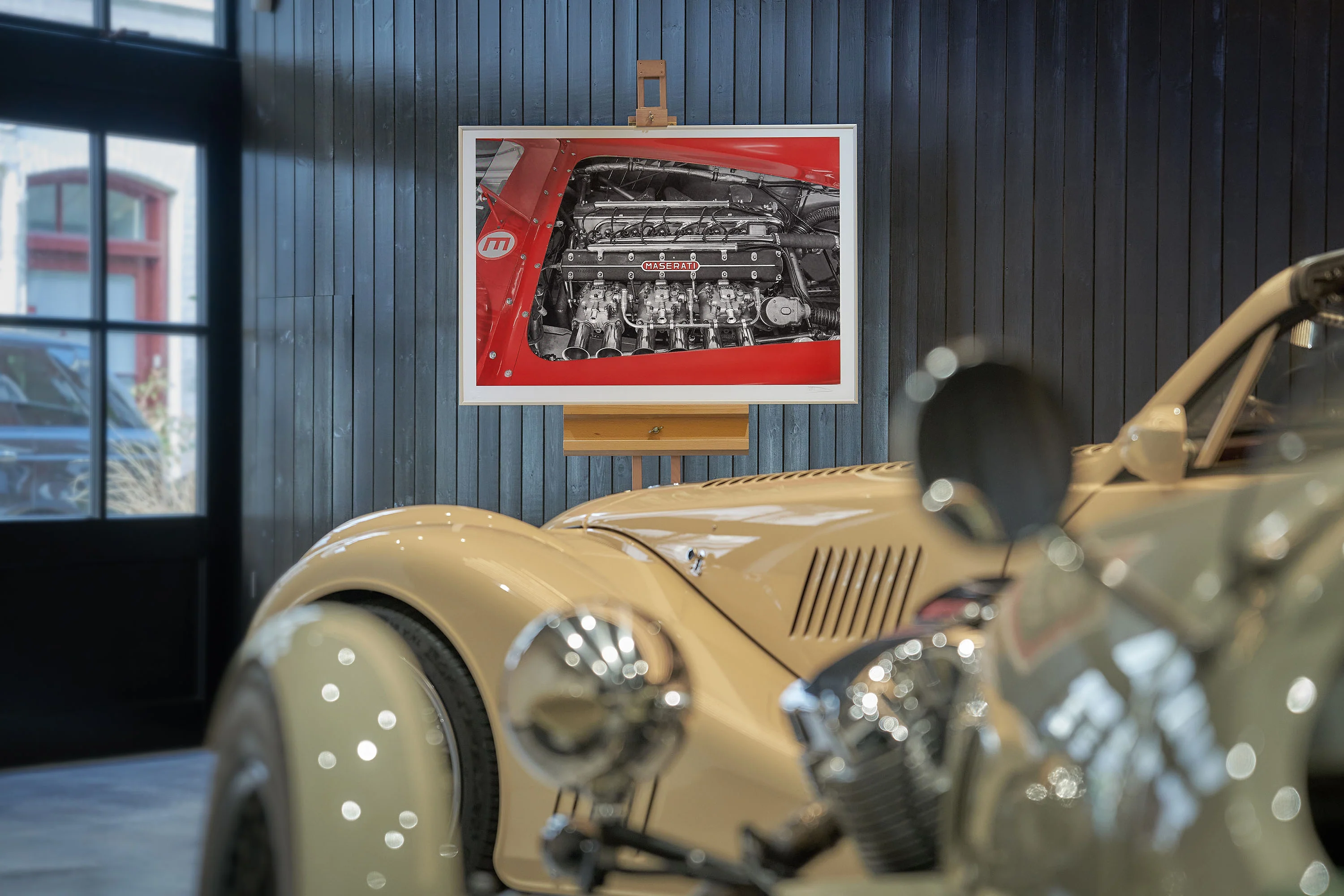 Maserati 300S Engine Bay - Alan Thornton - Art Screen Print - Image 9