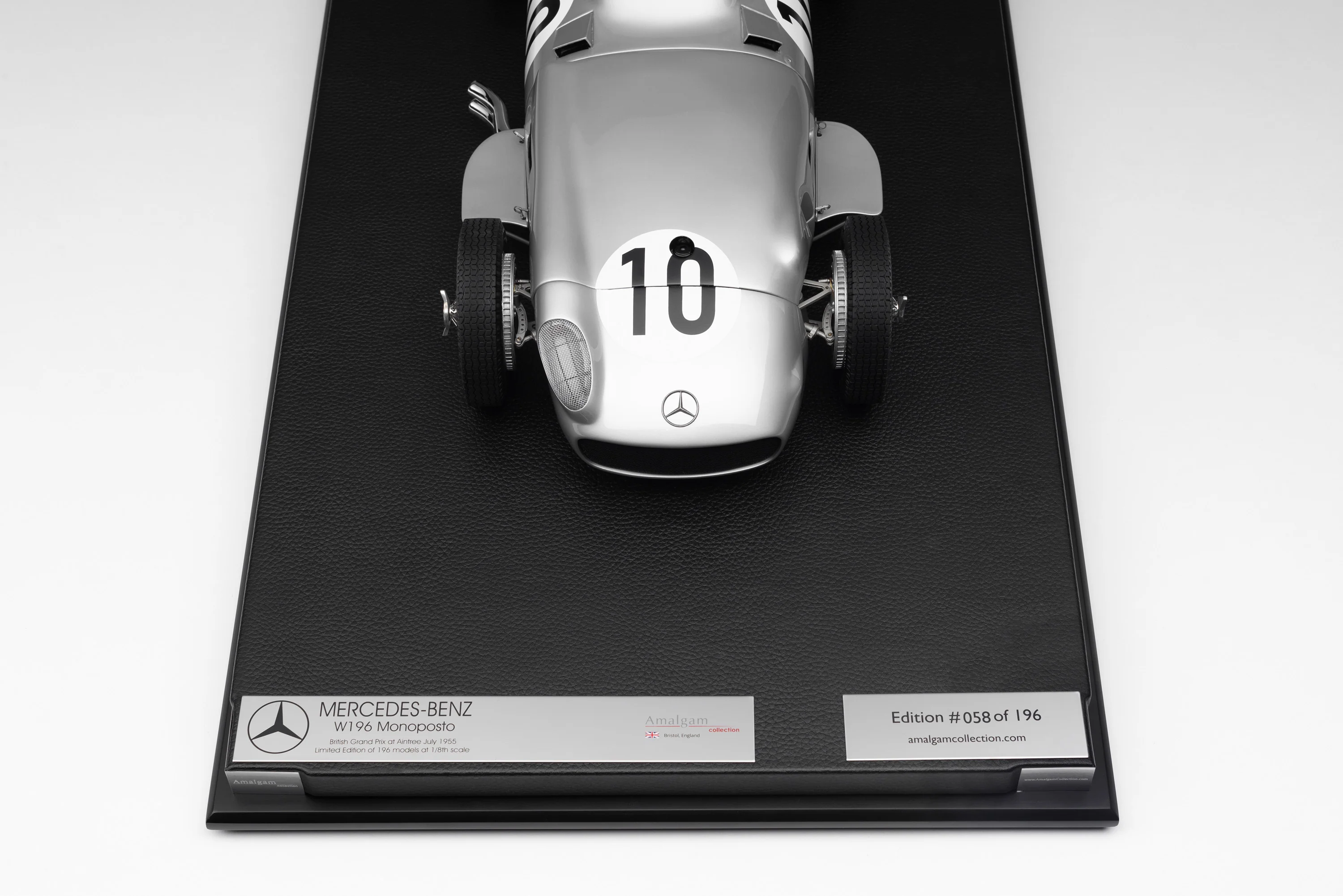 Mercedes-Benz W196 Monoposto - 1955 British Grand Prix - Fangio - Race Weathered - Image 7