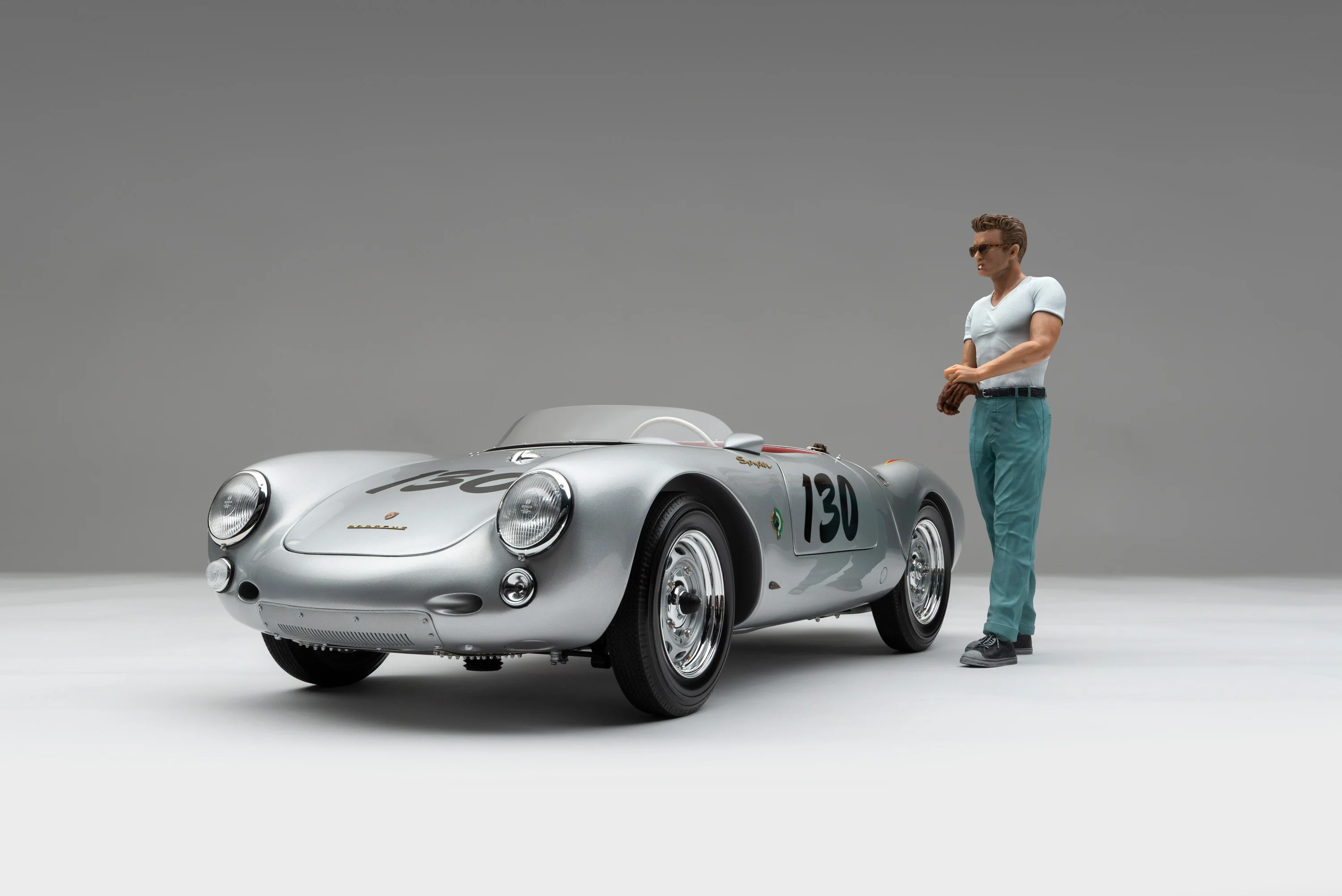 Porsche 550 RS Spyder 'Little Bastard' (1955) James Dean Figure Edition - Image 7