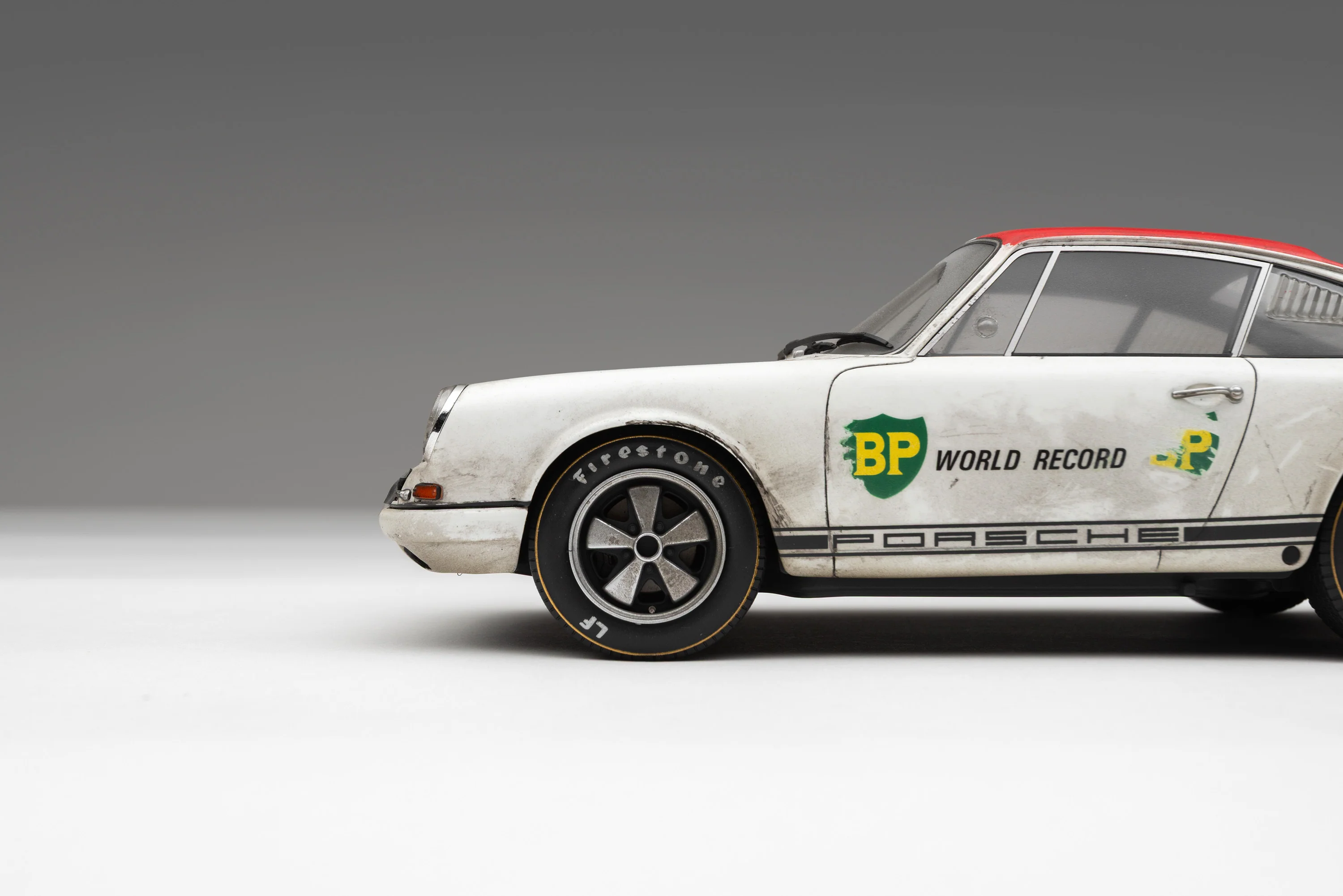 Porsche 911 R - 1967 BP World Record - Race Weathered - Image 10