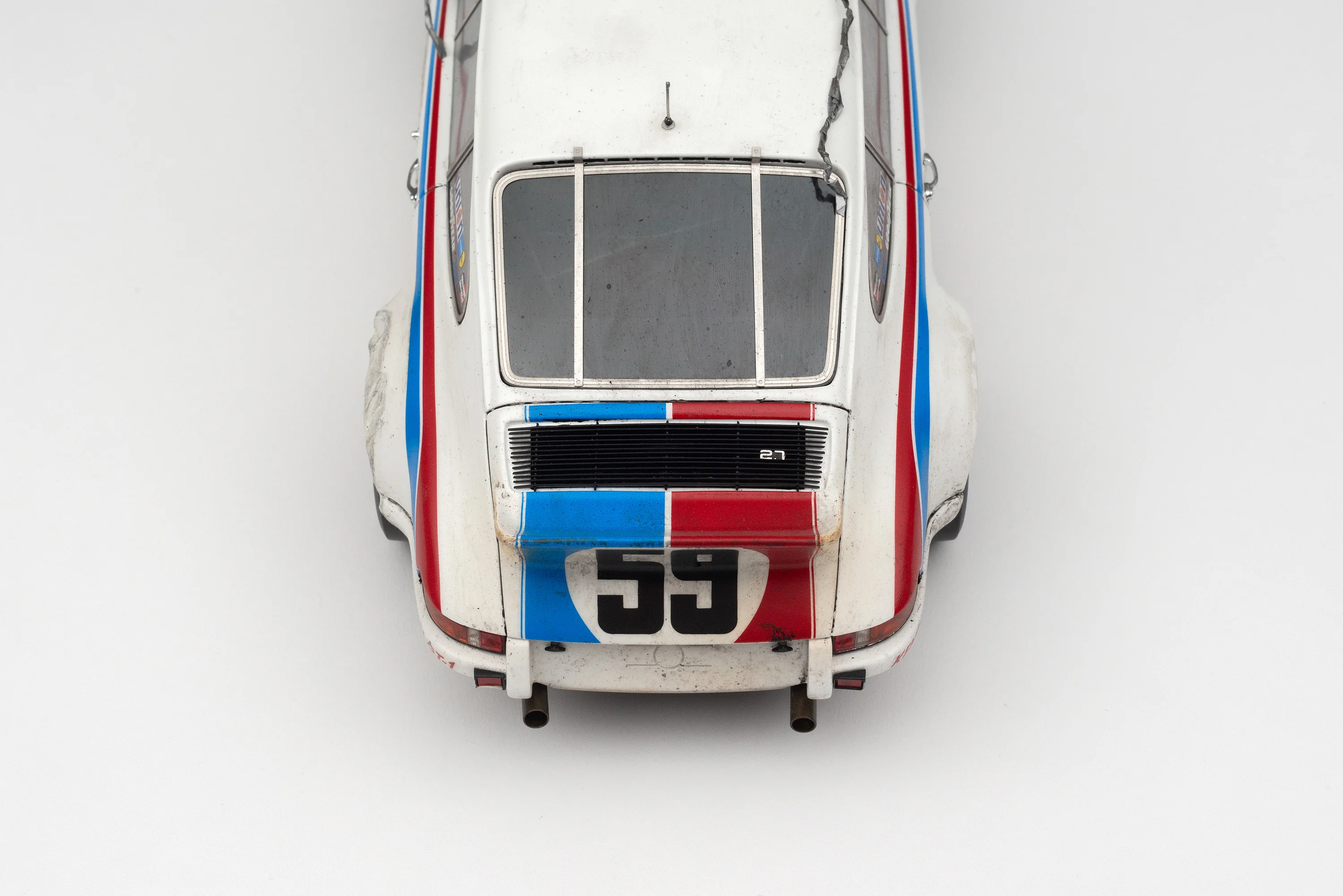 Porsche 911 RSR 2.8 - 1973 Daytona - Brumos Livery - Race Weathered - Image 10