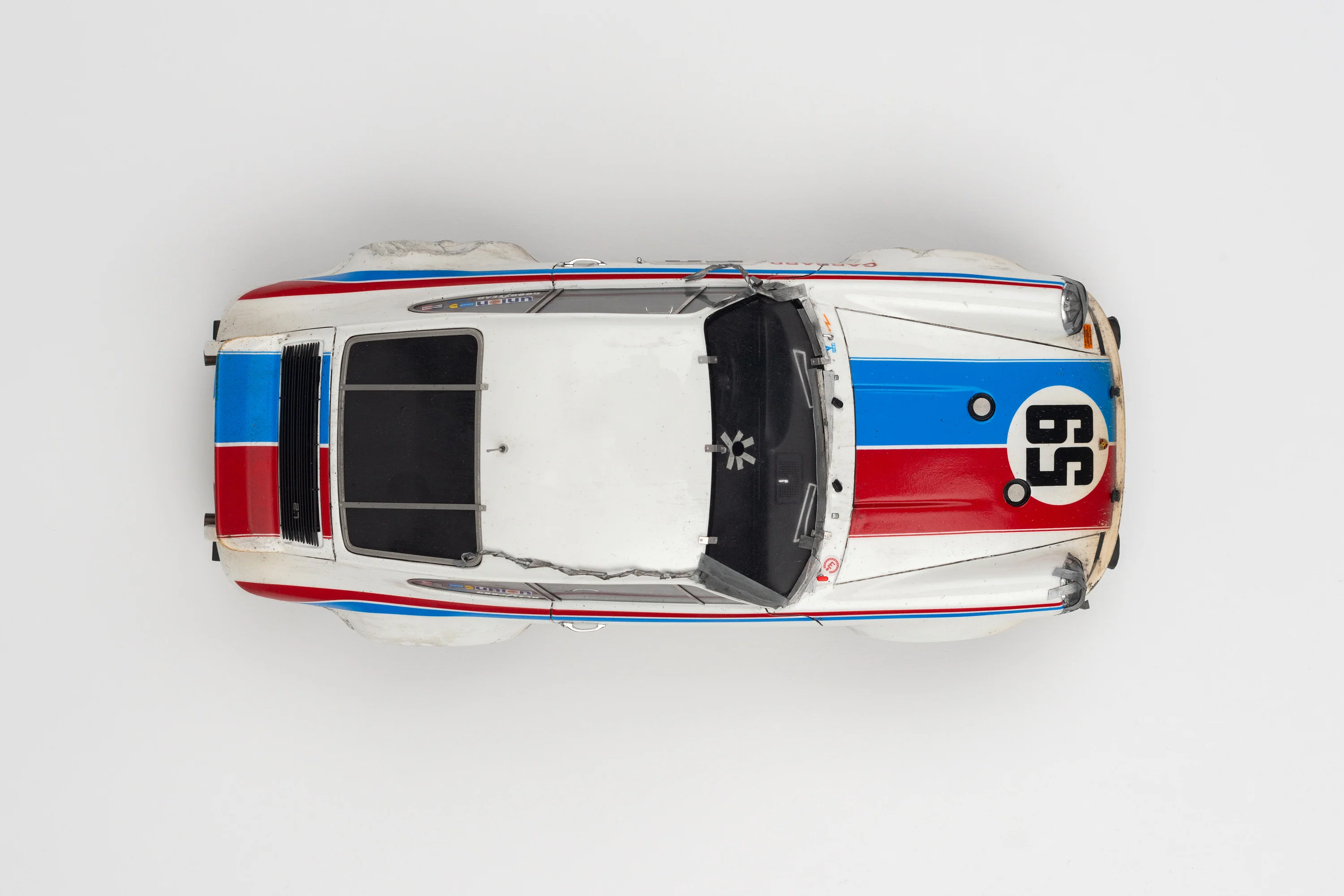 Porsche 911 RSR 2.8 - 1973 Daytona - Brumos Livery - Race Weathered - Image 18