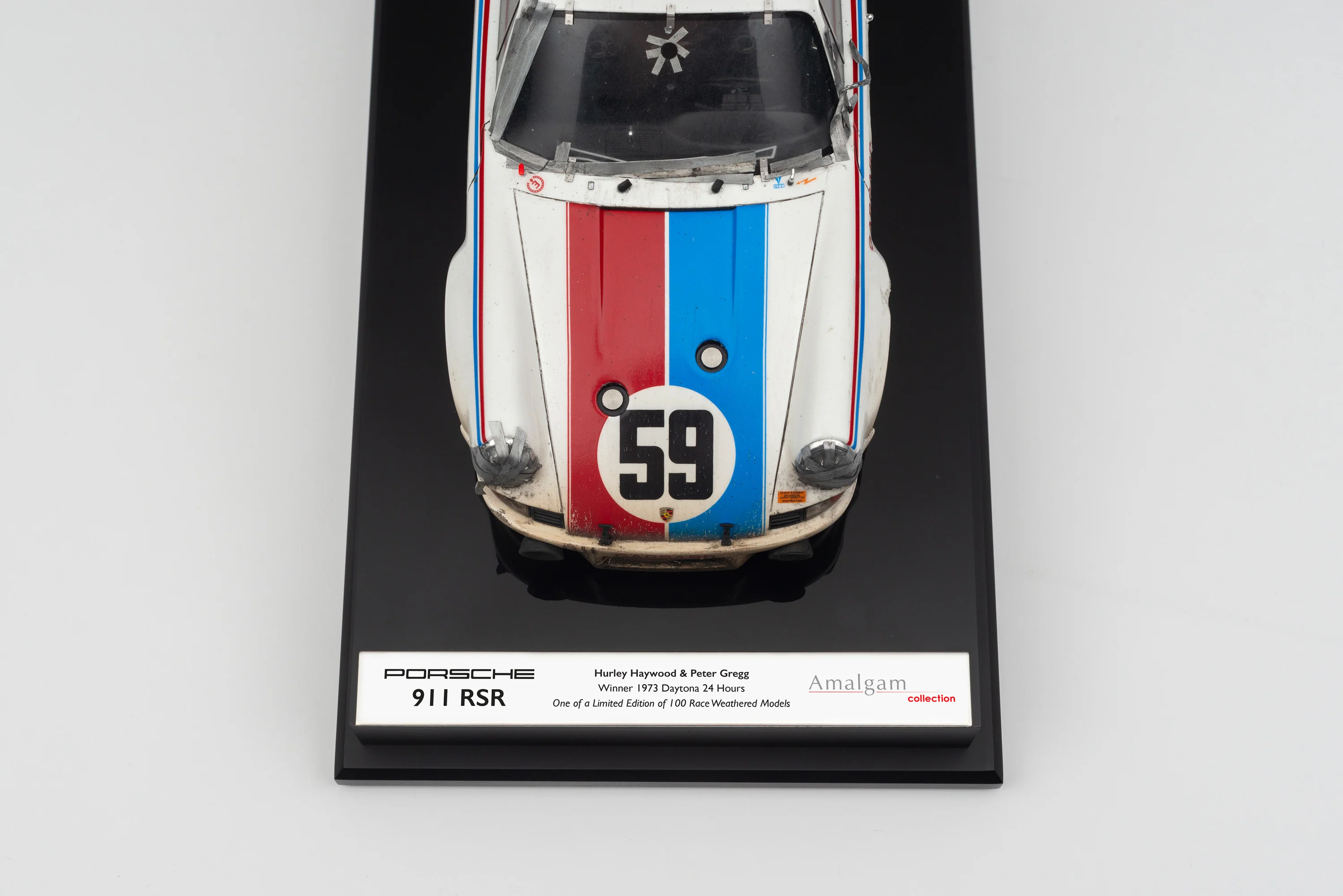 Porsche 911 RSR 2.8 - 1973 Daytona - Brumos Livery - Race Weathered - Image 19