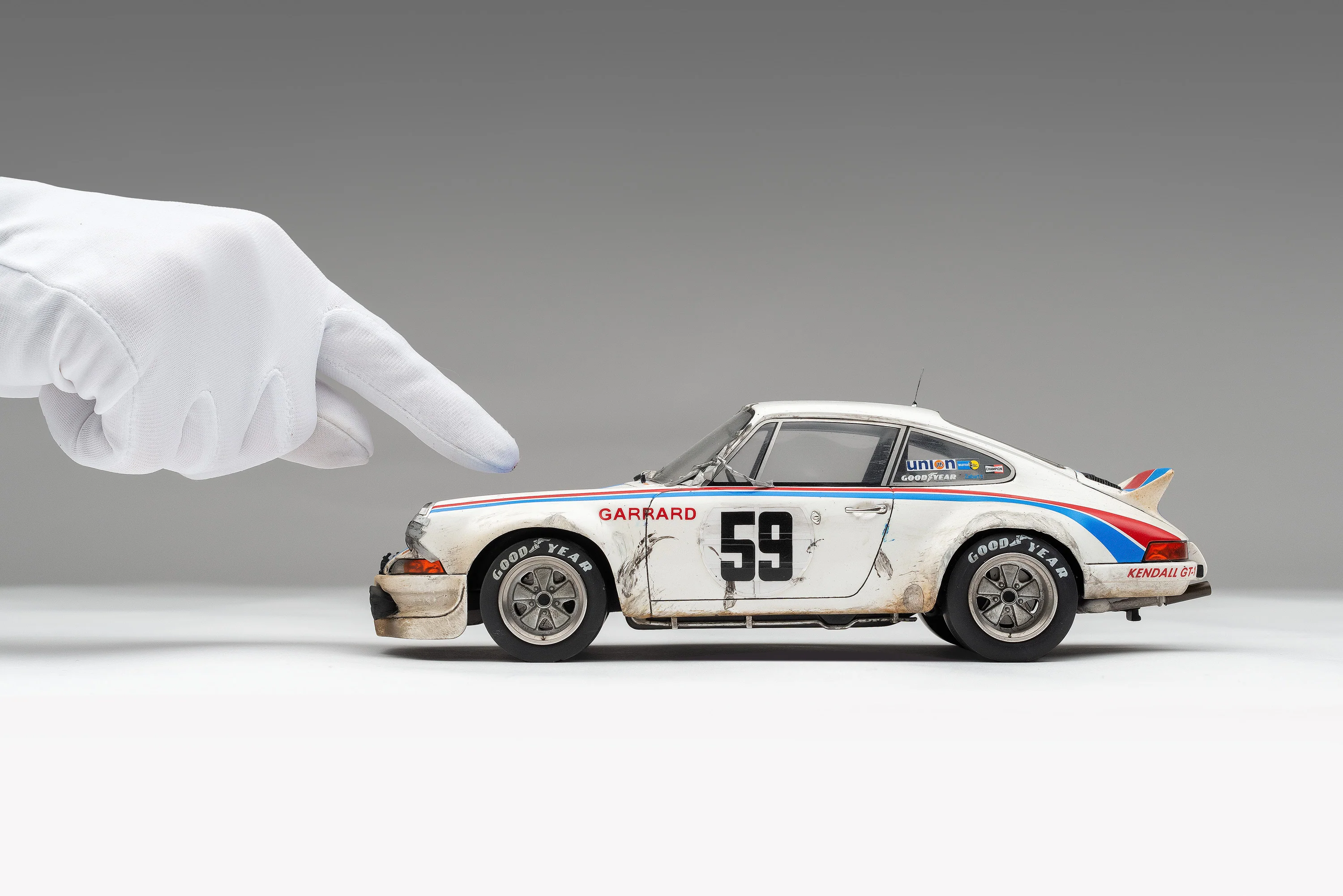 Porsche 911 RSR 2.8 - 1973 Daytona - Brumos Livery - Race Weathered - Image 4