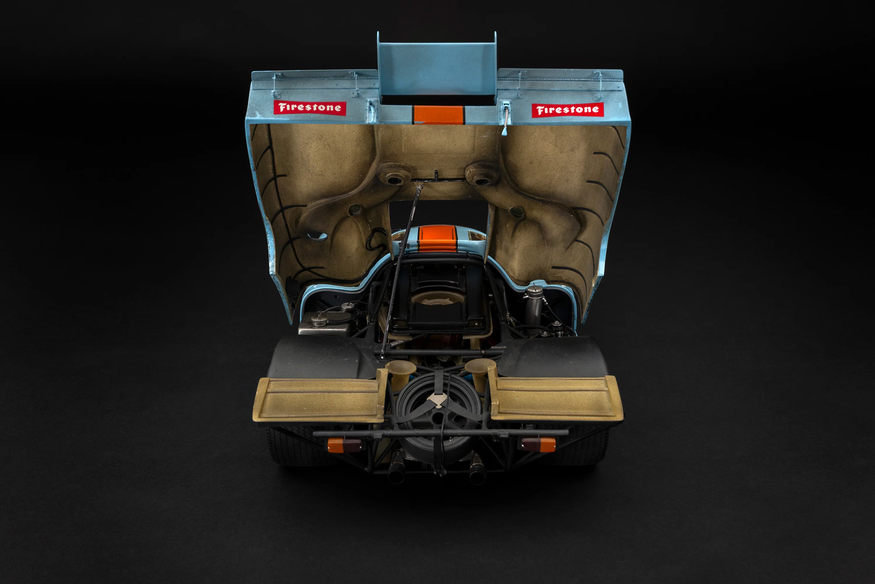 Porsche 917K - 1971 Daytona Winner - Gulf Livery - Race Weathered - Image 10