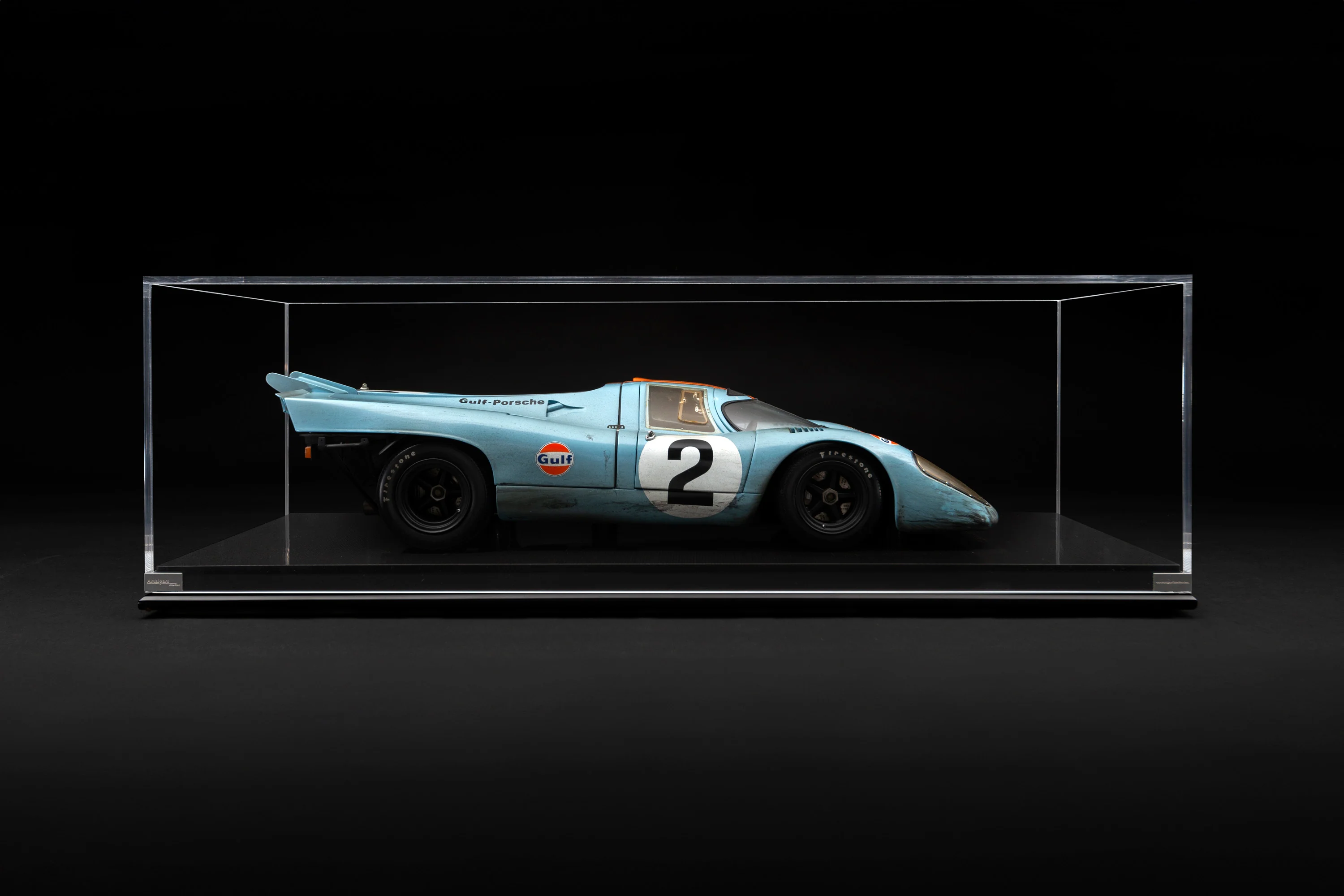 Porsche 917K - 1971 Daytona Winner - Gulf Livery - Race Weathered - Image 16