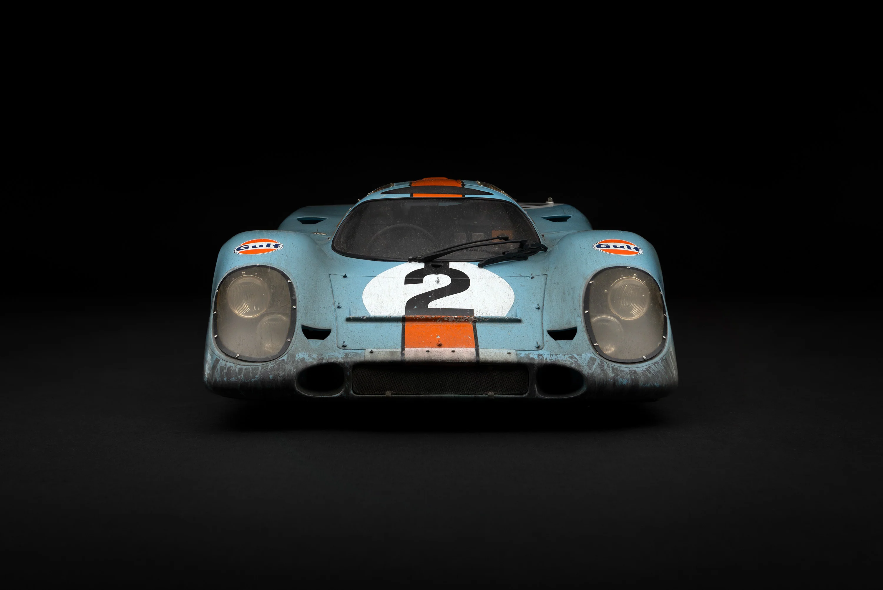 Porsche 917K - 1971 Daytona Winner - Gulf Livery - Race Weathered - Image 4
