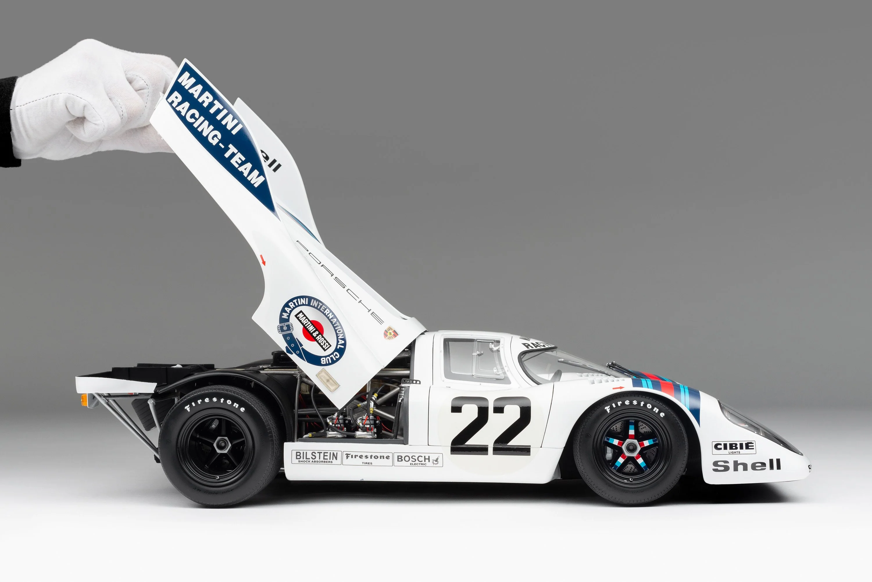 Porsche 917 KH - 1971 Le Mans Winner - Martini Livery - Image 3
