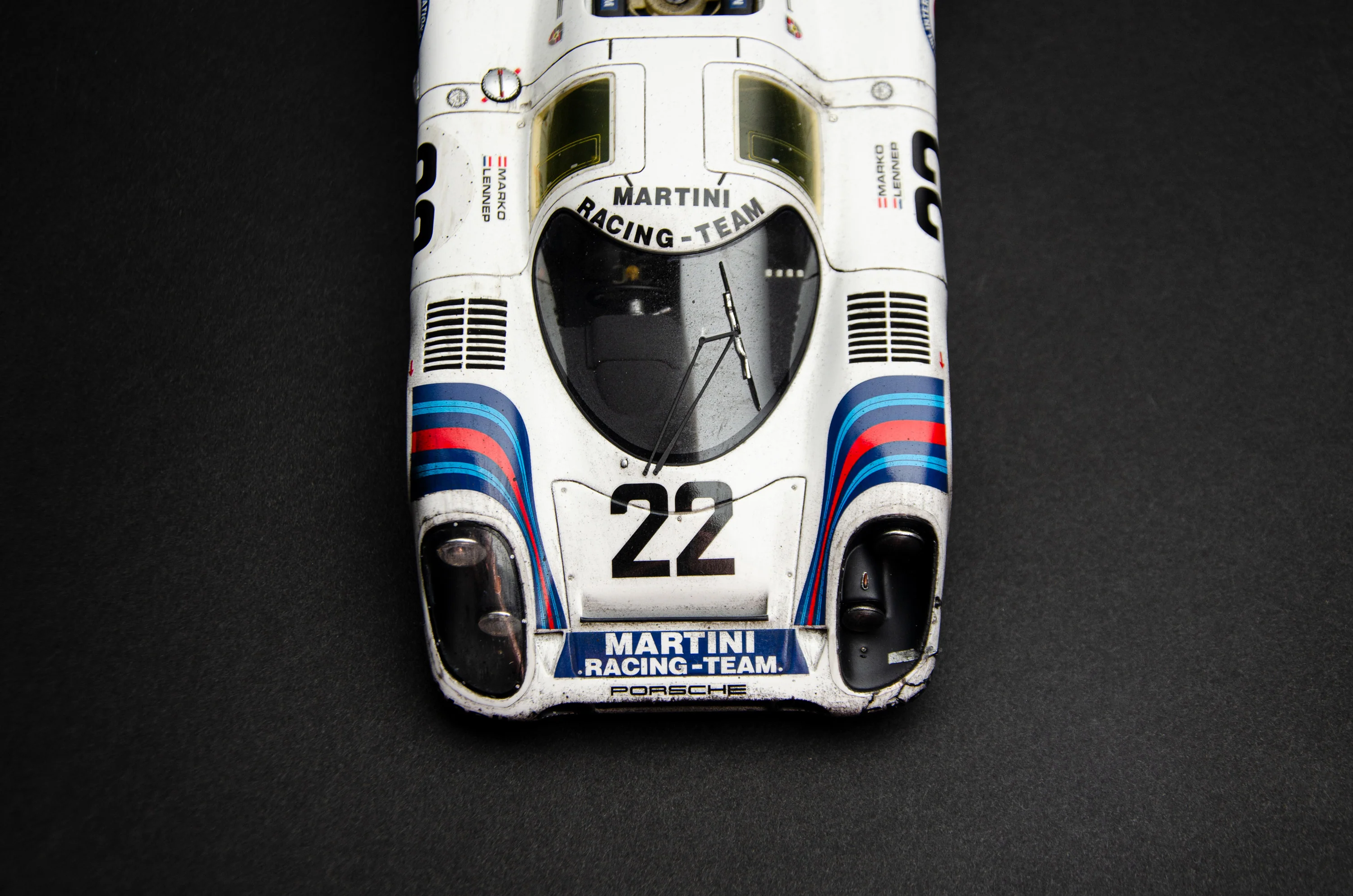 Porsche 917 KH - 1971 Le Mans Winner - Martini Livery - Race Weathered - Image 16