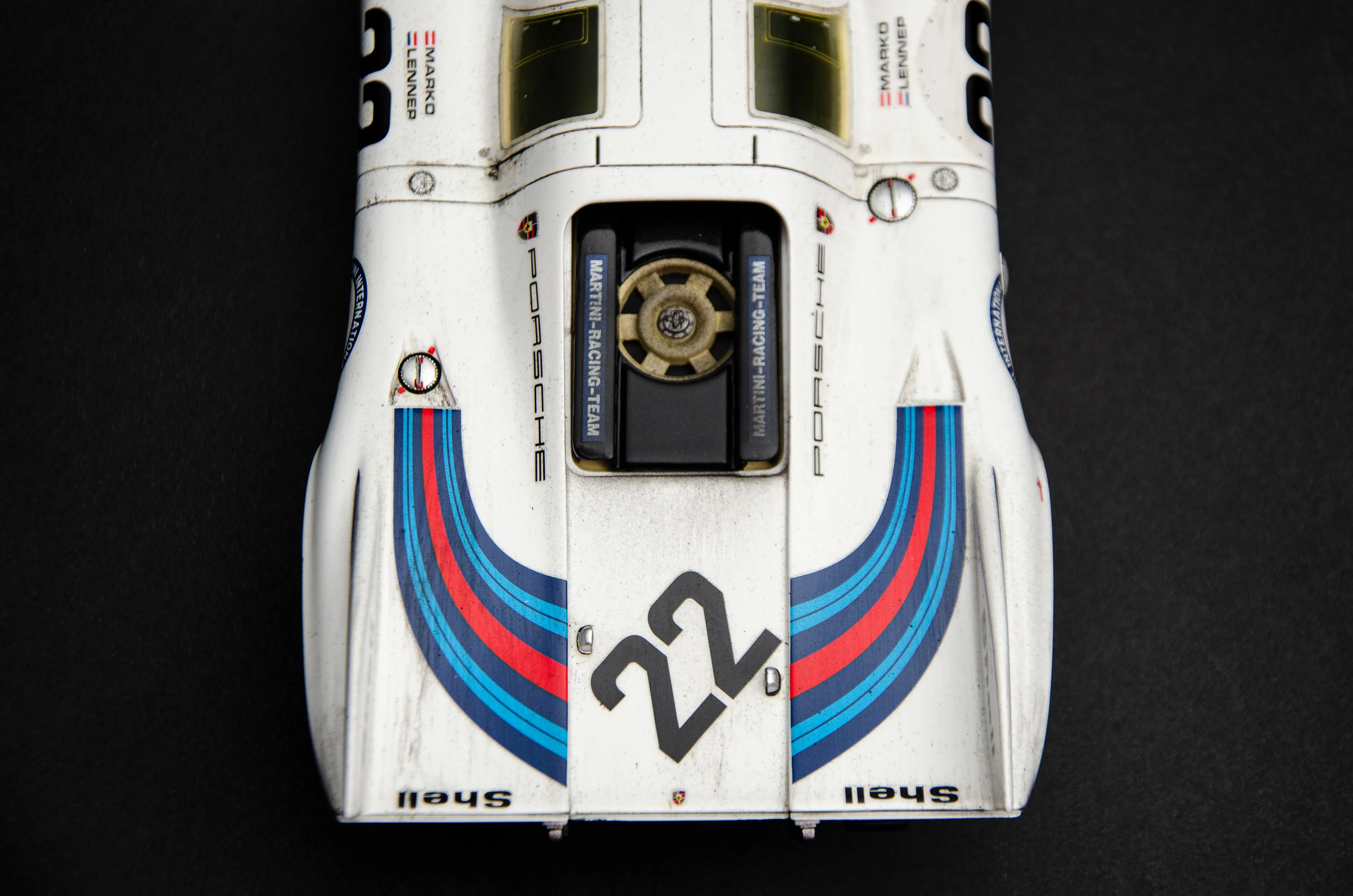 Porsche 917 KH - 1971 Le Mans Winner - Martini Livery - Race Weathered - Image 17