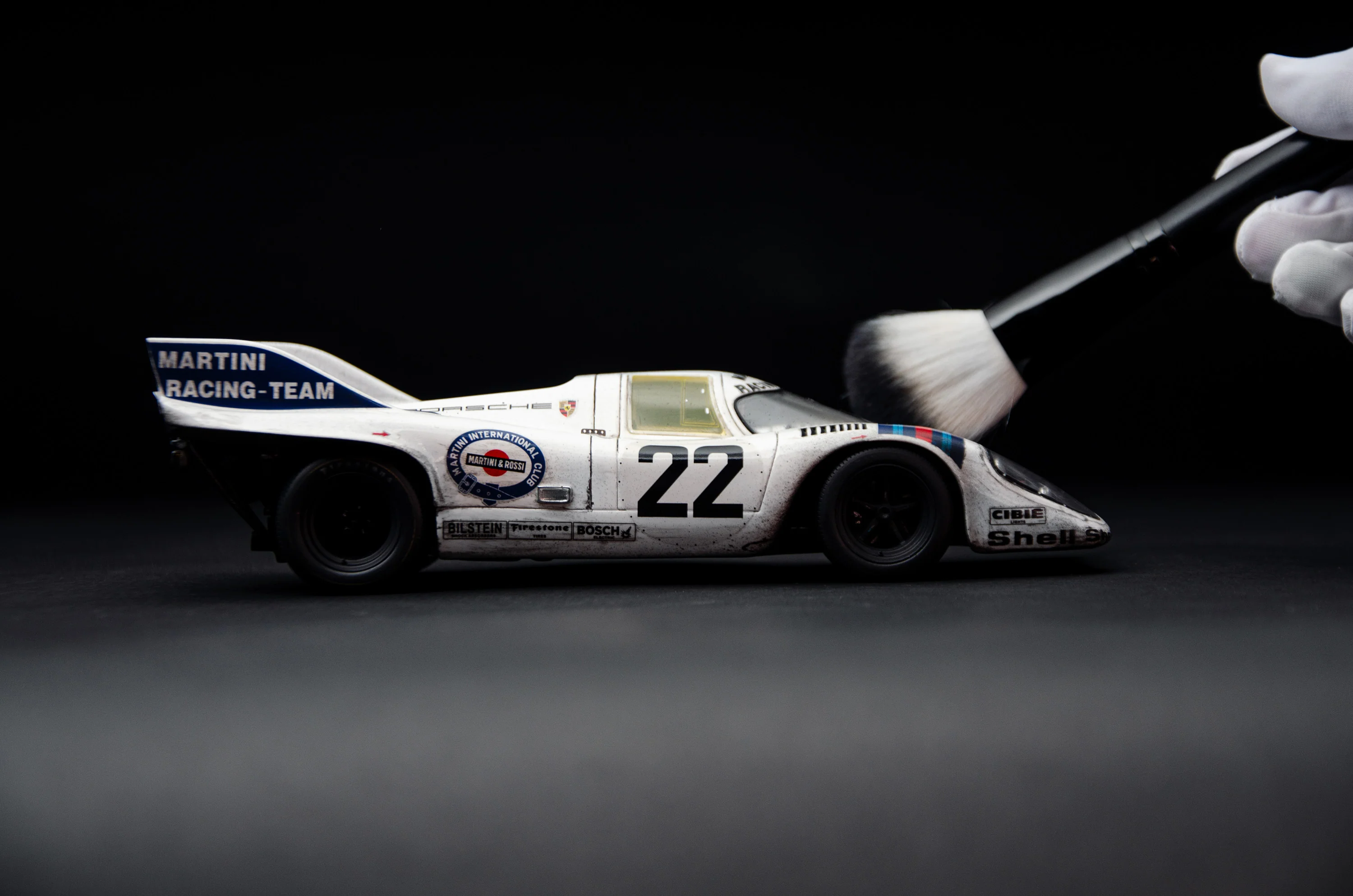 Porsche 917 KH - 1971 Le Mans Winner - Martini Livery - Race Weathered - Image 24