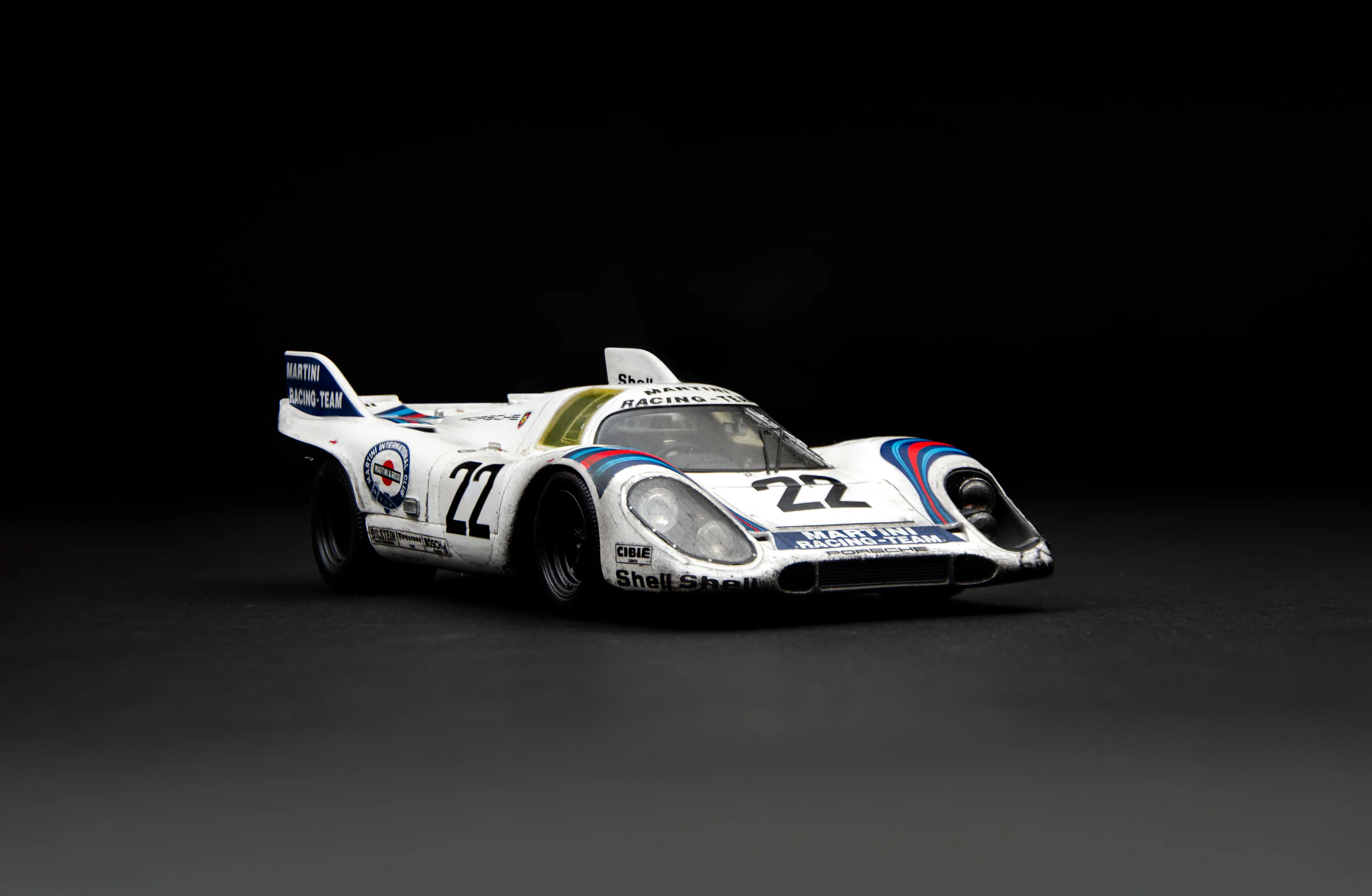 Porsche 917 KH - 1971 Le Mans Winner - Martini Livery - Race Weathered - Image 26