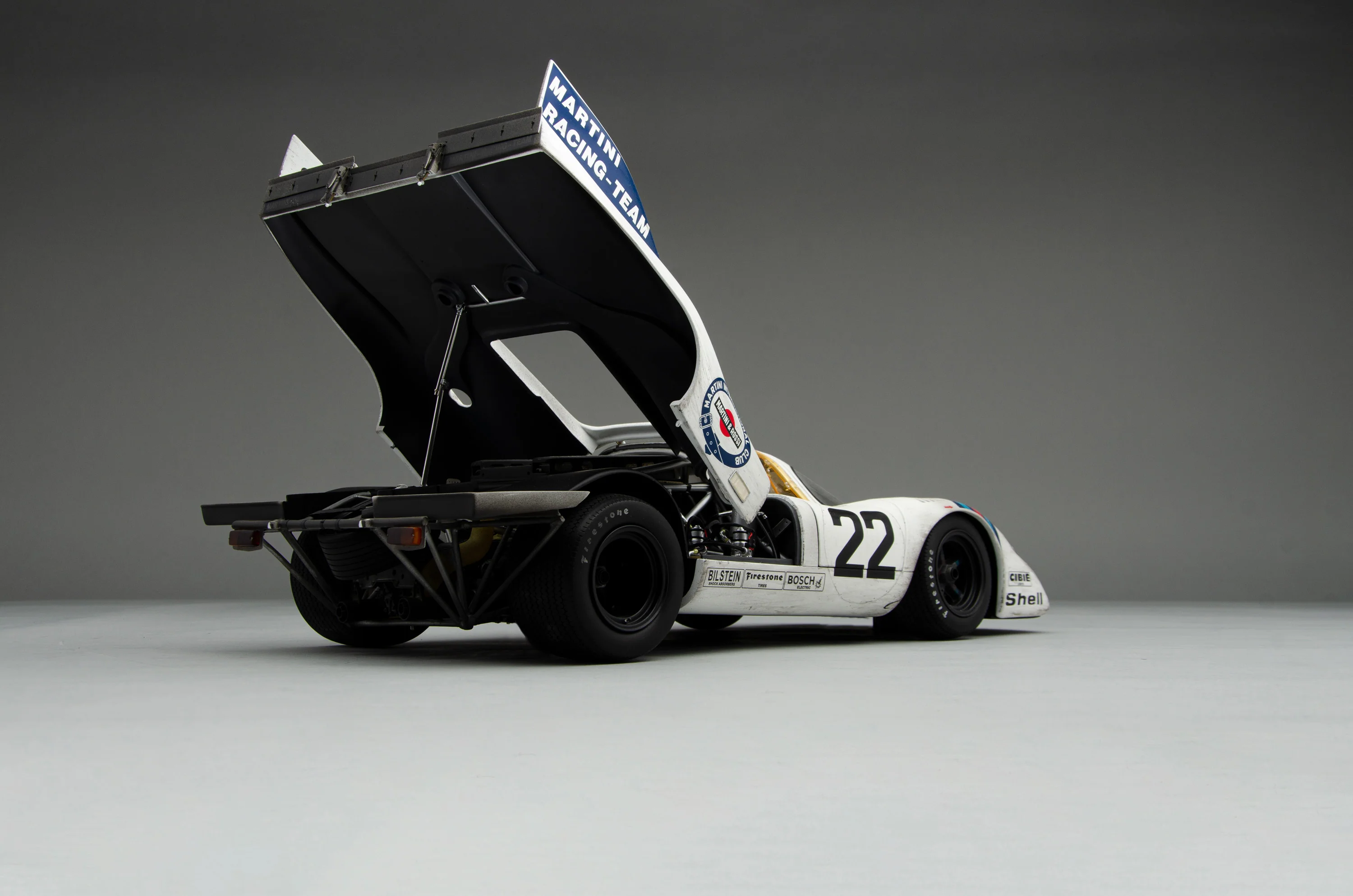 Porsche 917 KH - 1971 Le Mans Winner - Martini Livery - Race Weathered - Image 10