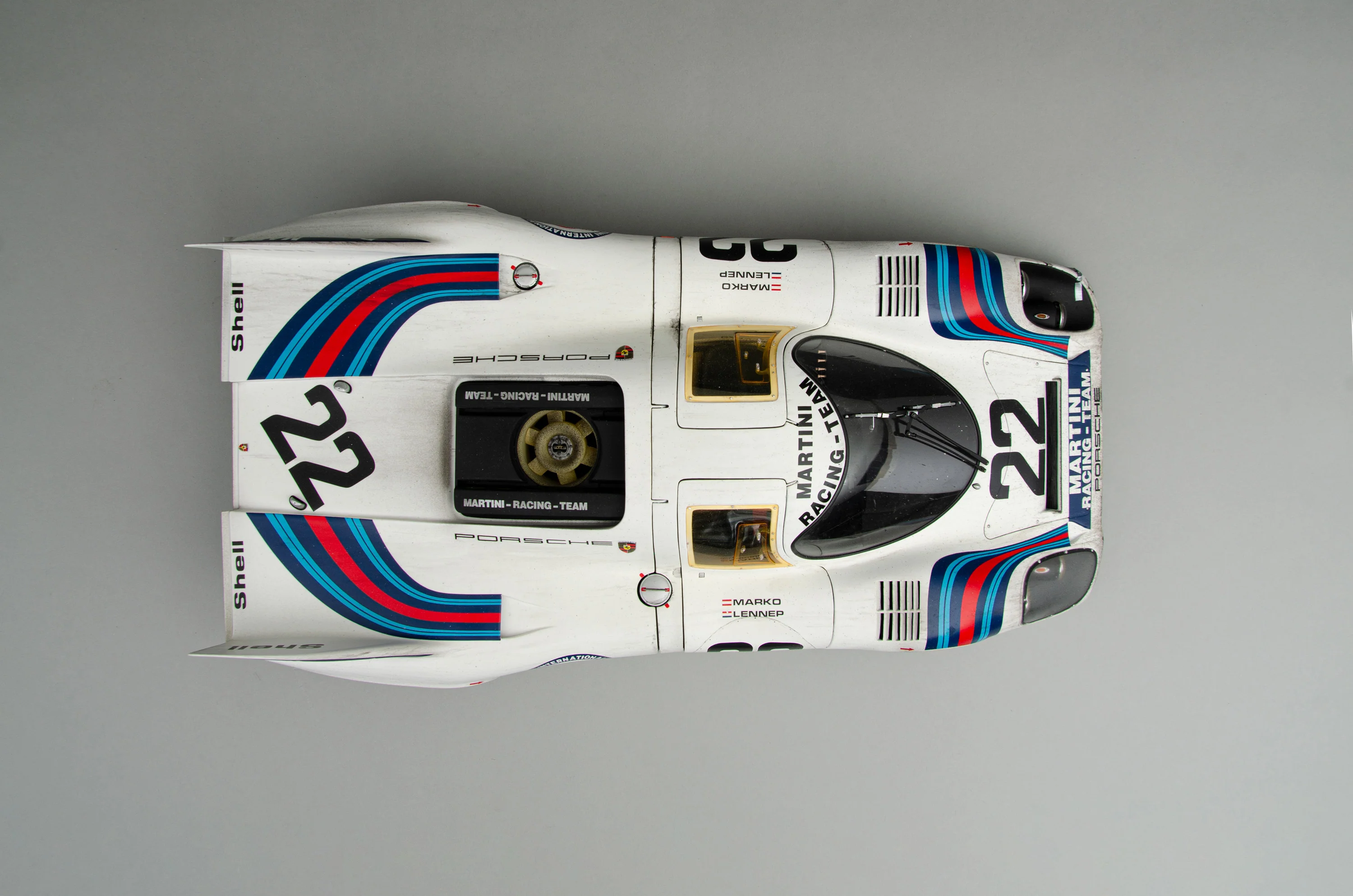 Porsche 917 KH - 1971 Le Mans Winner - Martini Livery - Race Weathered - Image 15