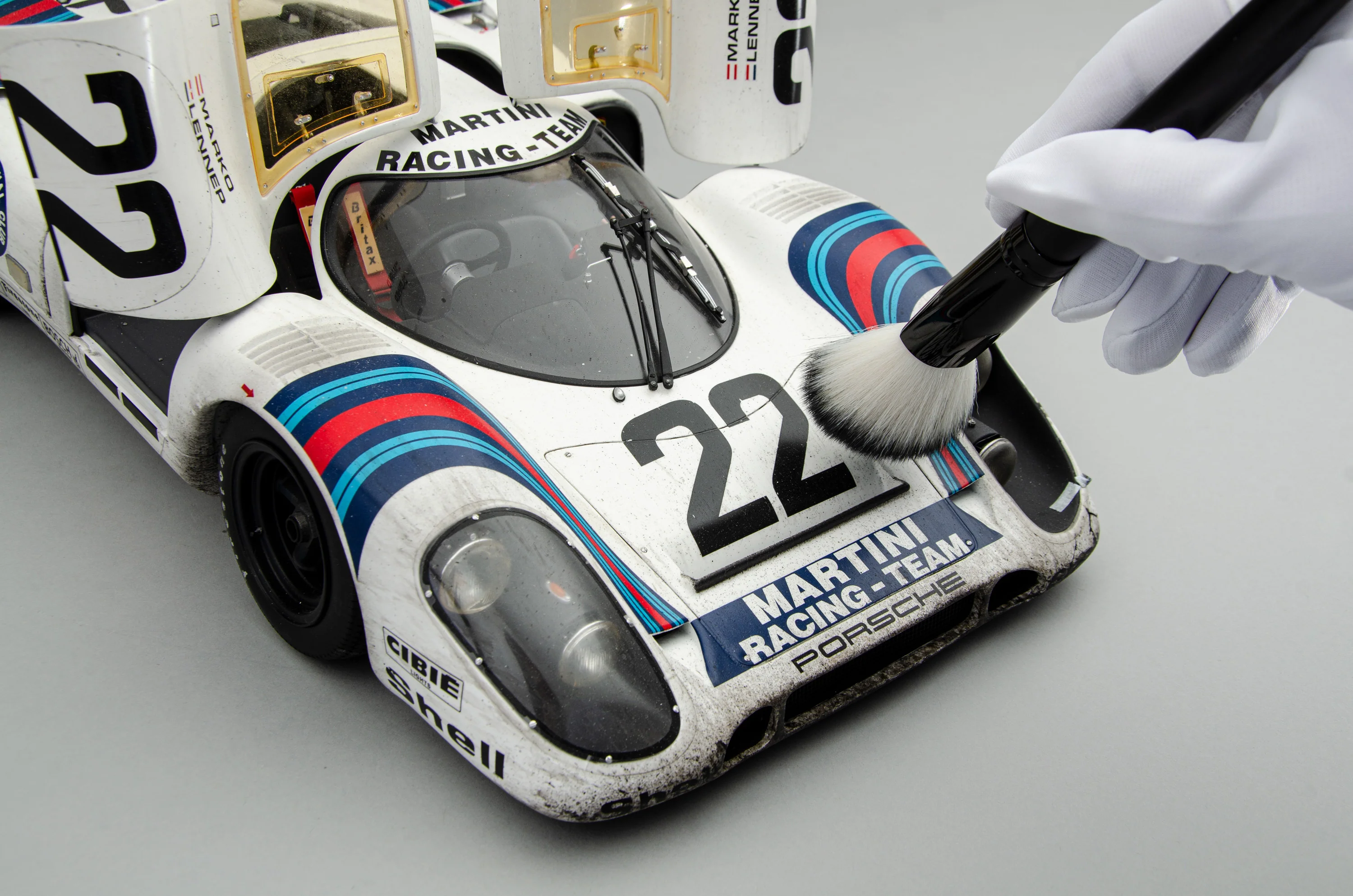 Porsche 917 KH - 1971 Le Mans Winner - Martini Livery - Race Weathered - Image 4