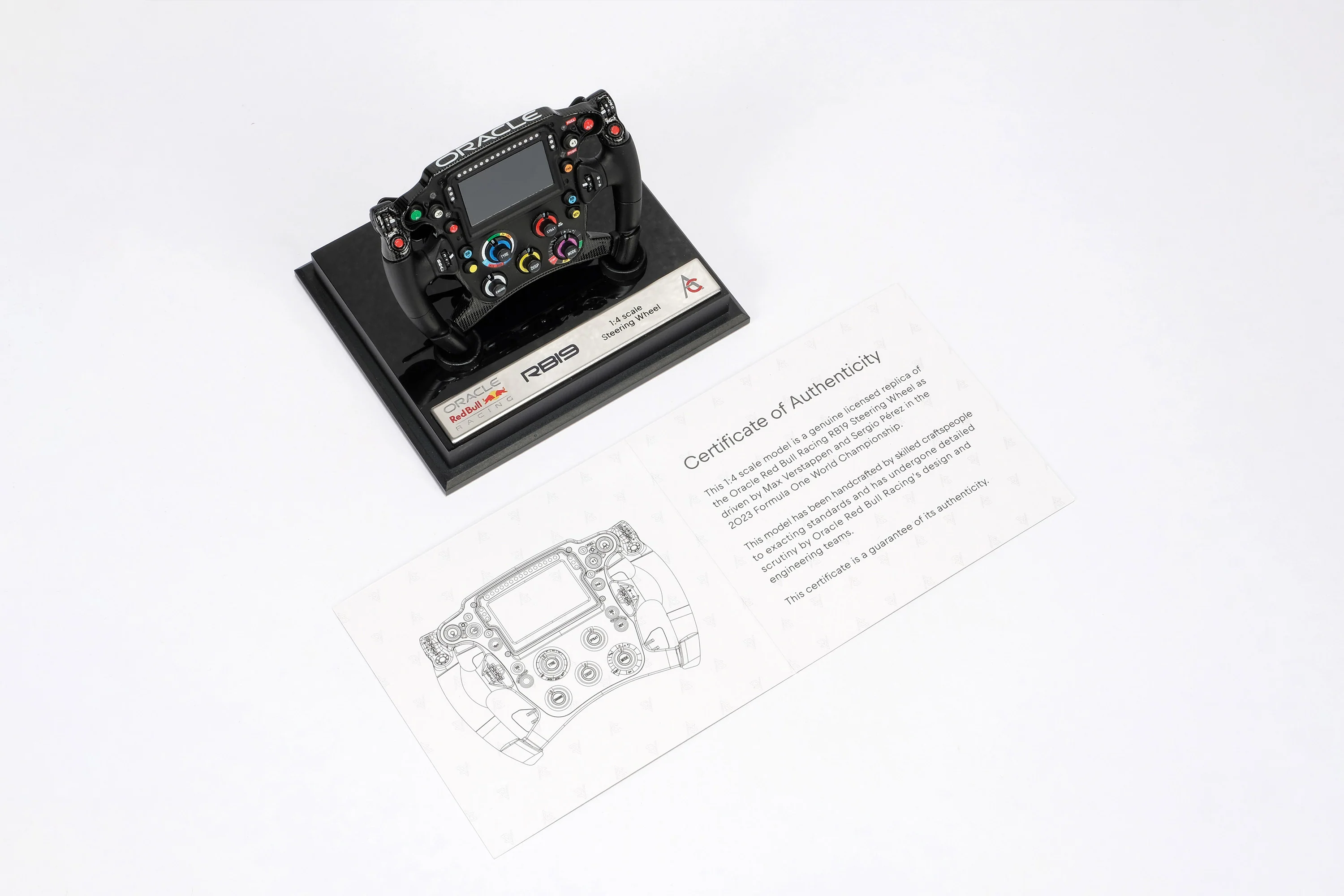 Oracle Red Bull Racing RB19 (2023) Steering Wheel - Image 13