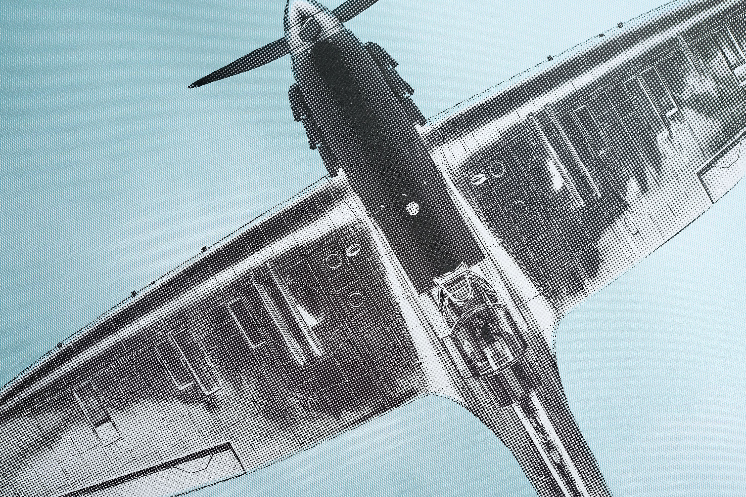 Supermarine Spitfire - Alan Thornton - Art Screen Print - Image 6