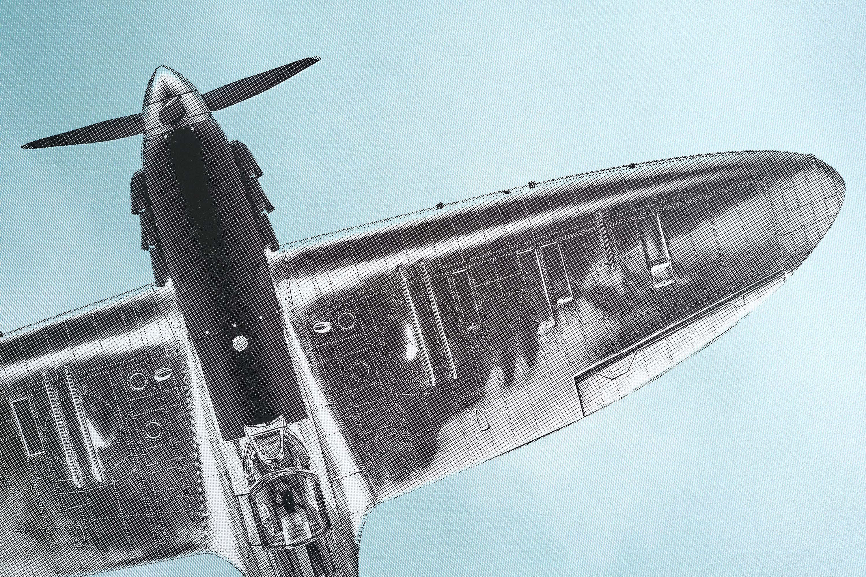 Supermarine Spitfire - Alan Thornton - Art Screen Print - Image 7