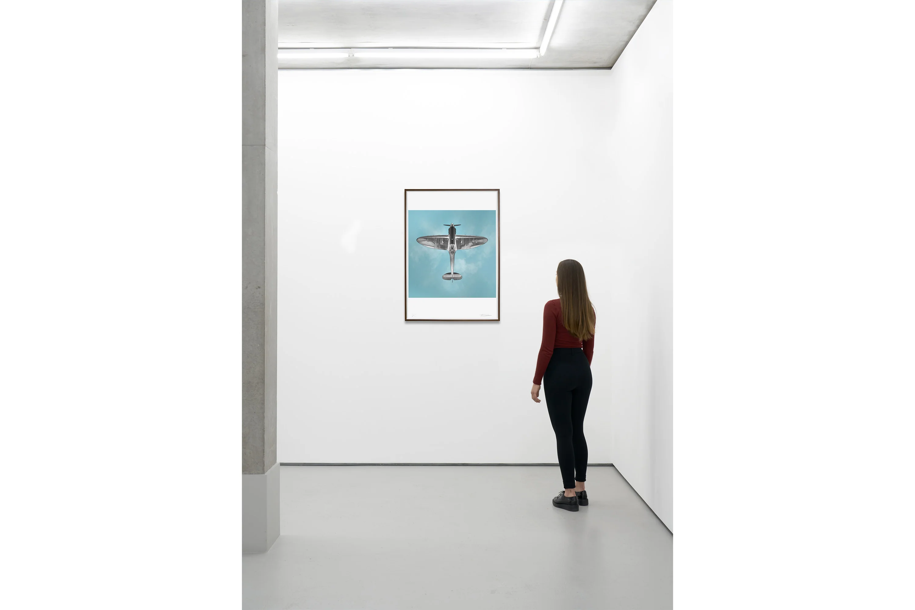 Supermarine Spitfire - Alan Thornton - Art Screen Print - Image 9