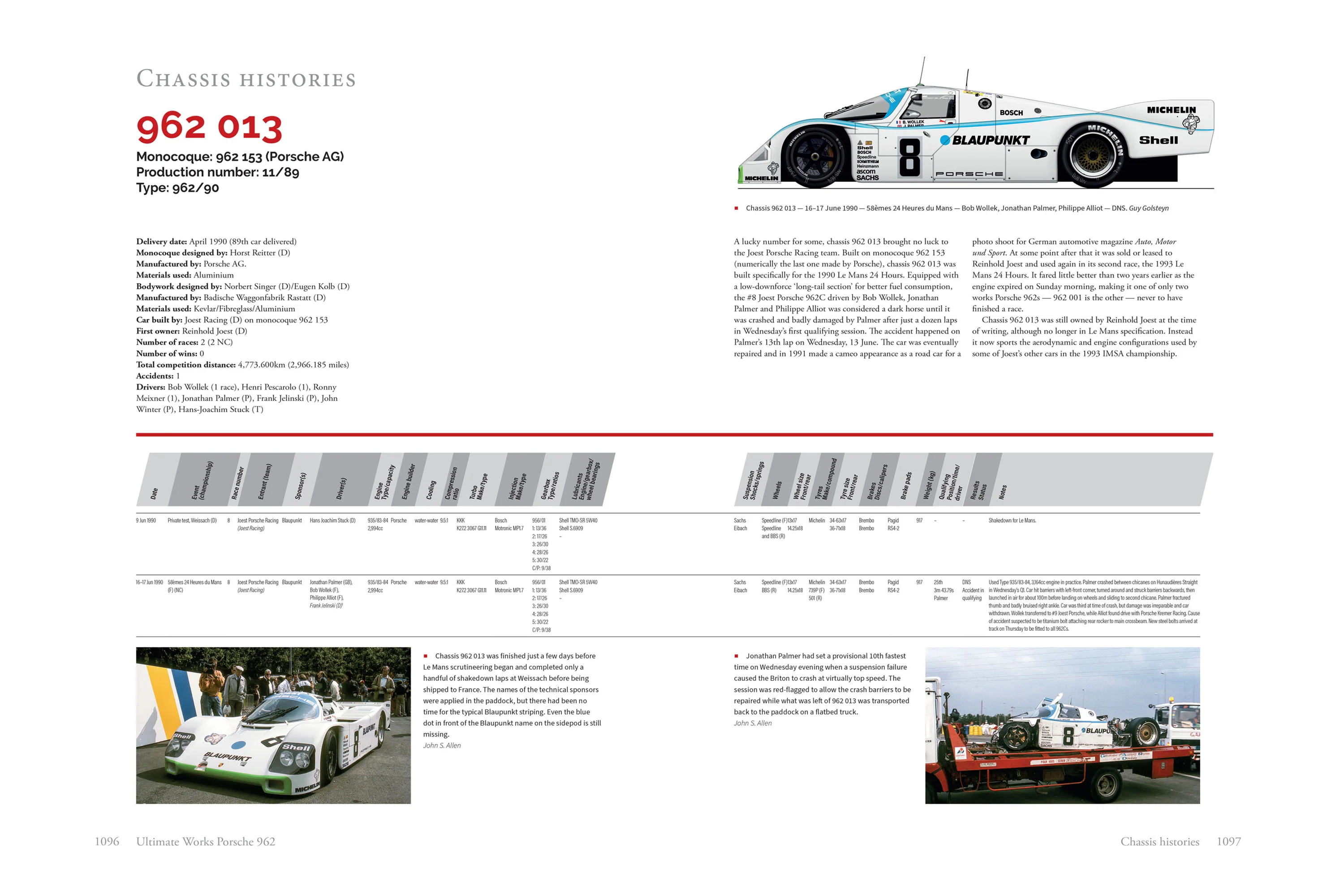 Ultimate Works Porsche 962 - The Definitive History (Limited Edition) - Image 11