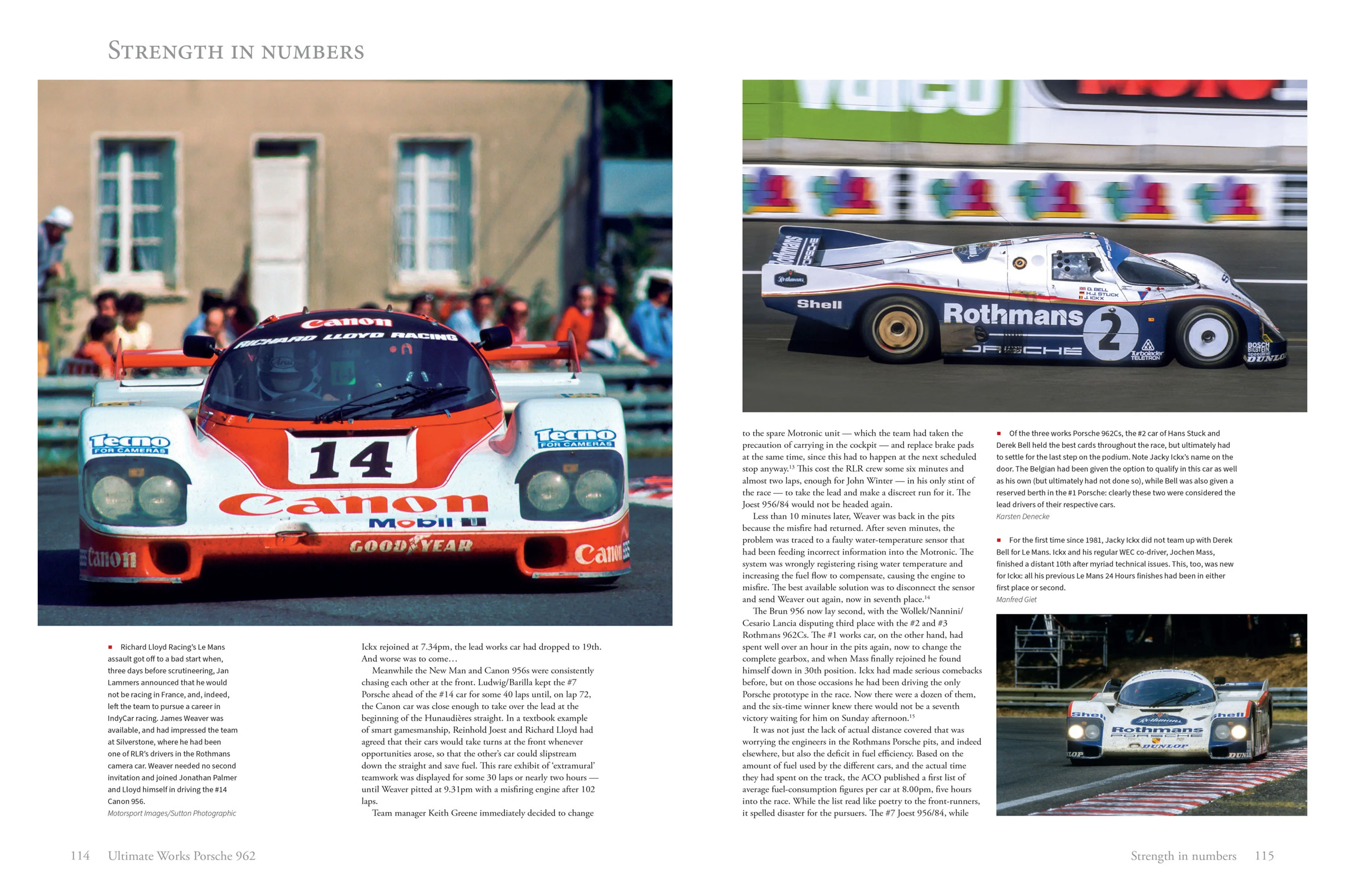 Ultimate Works Porsche 962 - The Definitive History (Limited Edition) - Image 23