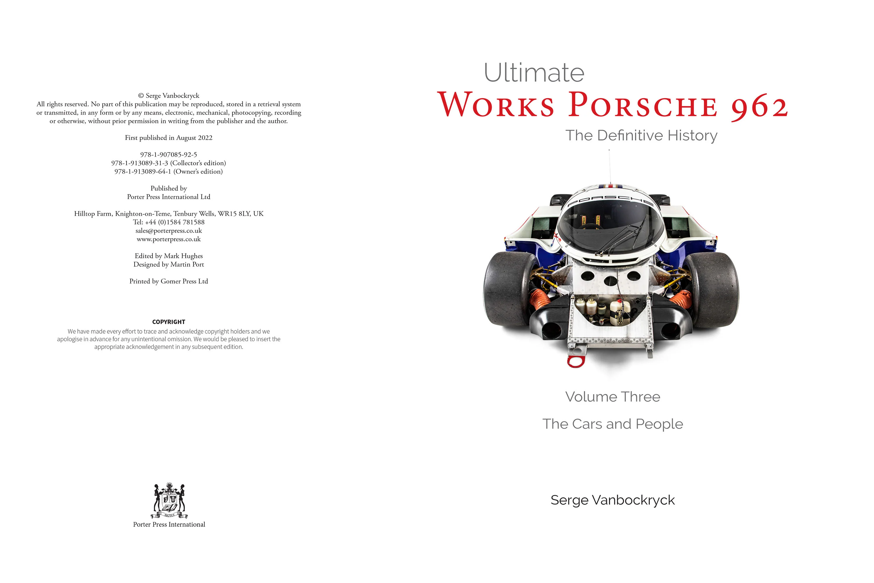 Ultimate Works Porsche 962 - The Definitive History (Limited Edition) - Image 5
